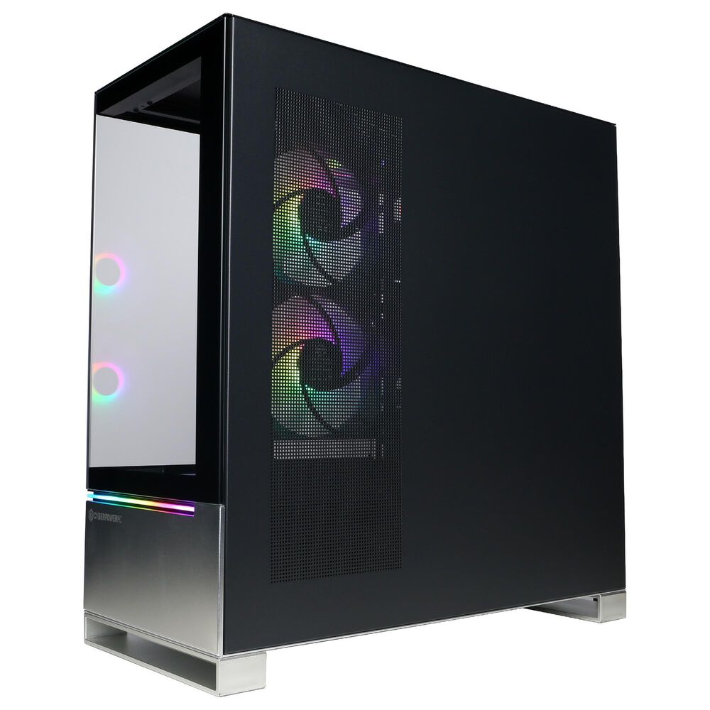 CyberPowerPC Gamer Supreme Gaming Desktop | AMD Ryzen 7 8700F - 32GB RAM - NVIDIA GeForce RTX 5070 Graphics - 2TB SSD in Black, , large