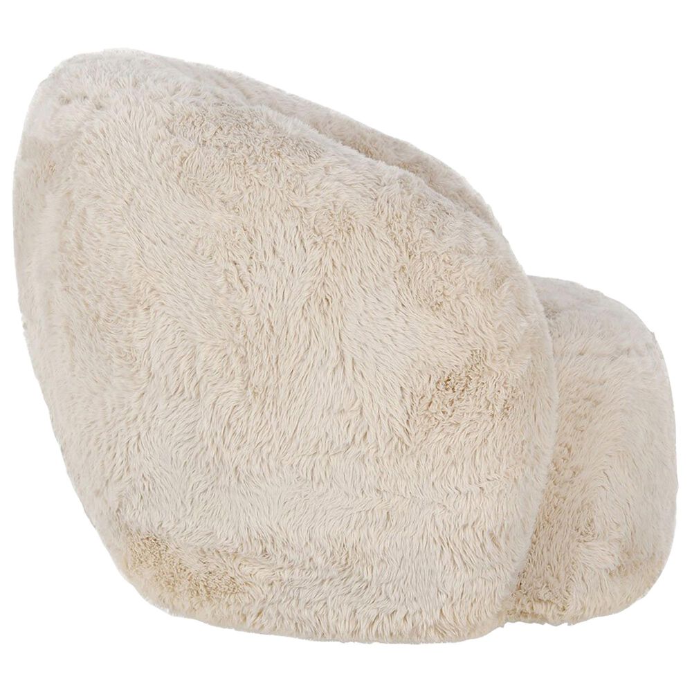 Classic Home Adley Plush Swivel Chair in Sand, , large