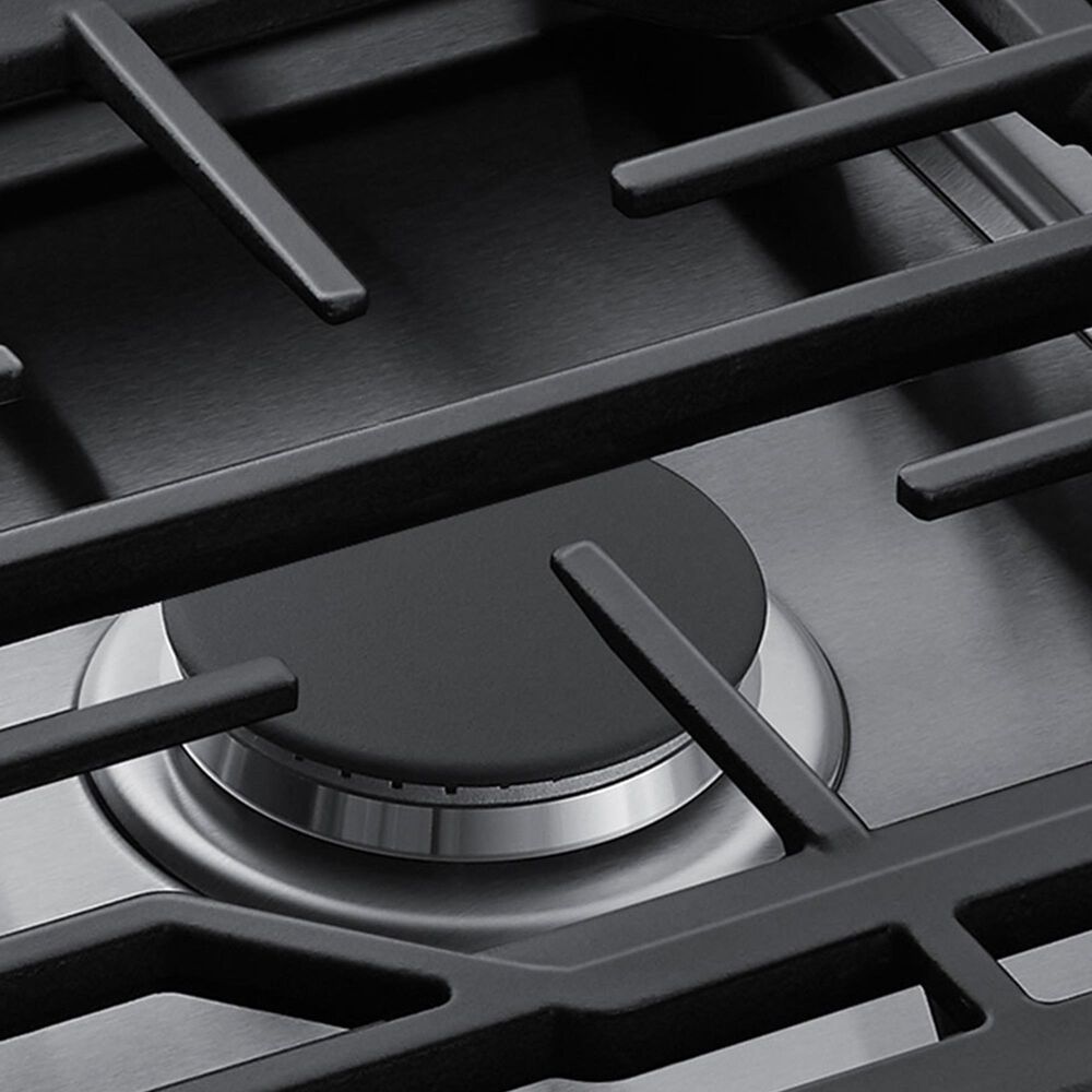Samsung 30&quot; Gas Cooktop 4 Burner in Black Stainless Steel, , large