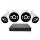 Swann AdvancedX Wired 4K NVR Security System in White and Black, , large