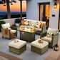 HOMLUX 6-Piece Patio Set in Gray, , large