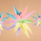 The Gerson Company Electric PVC Foldable Starburst with 90 Smart LED Lights in White, , large