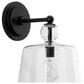 Jamie Young Direct Ship Halden Glass Wall Sconce in Black, , large