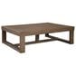 Ashley Cariton Cocktail Table in Grayish Brown, , large