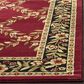 Safavieh Lyndhurst 4" x 6" Red and Black Area Rug, , large