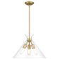 Golden Lighting Malta 3-Light Pendant in Brushed Champagne Bronze, , large