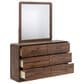 Ashley Fortlorn 5-Piece King Bedroom Set in Walnut Brown with LED Light, , large