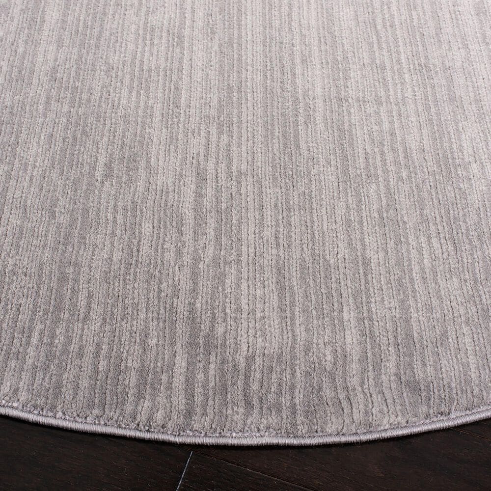 Safavieh Vision 6&#39;7&quot; Round Silver Area Rug, , large