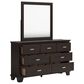 Ashley Covetown 5-Piece Cal King Bedroom Set in Dark Brown, , large