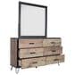 New Heritage Design Elk River 3-Piece King Bedroom Set in Rustic Brown and Black, , large