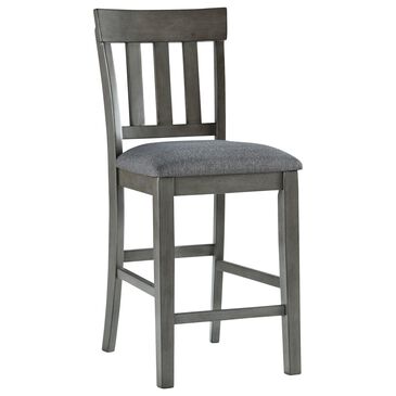 Signature Design by Ashley Hallanden Counter Stool in Antiqued Gray, , large