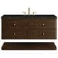 James Martin Allamari 48" Single Bathroom Vanity in Sable with 3 cm Phantome Eclos Top and Rectangular Sink, , large