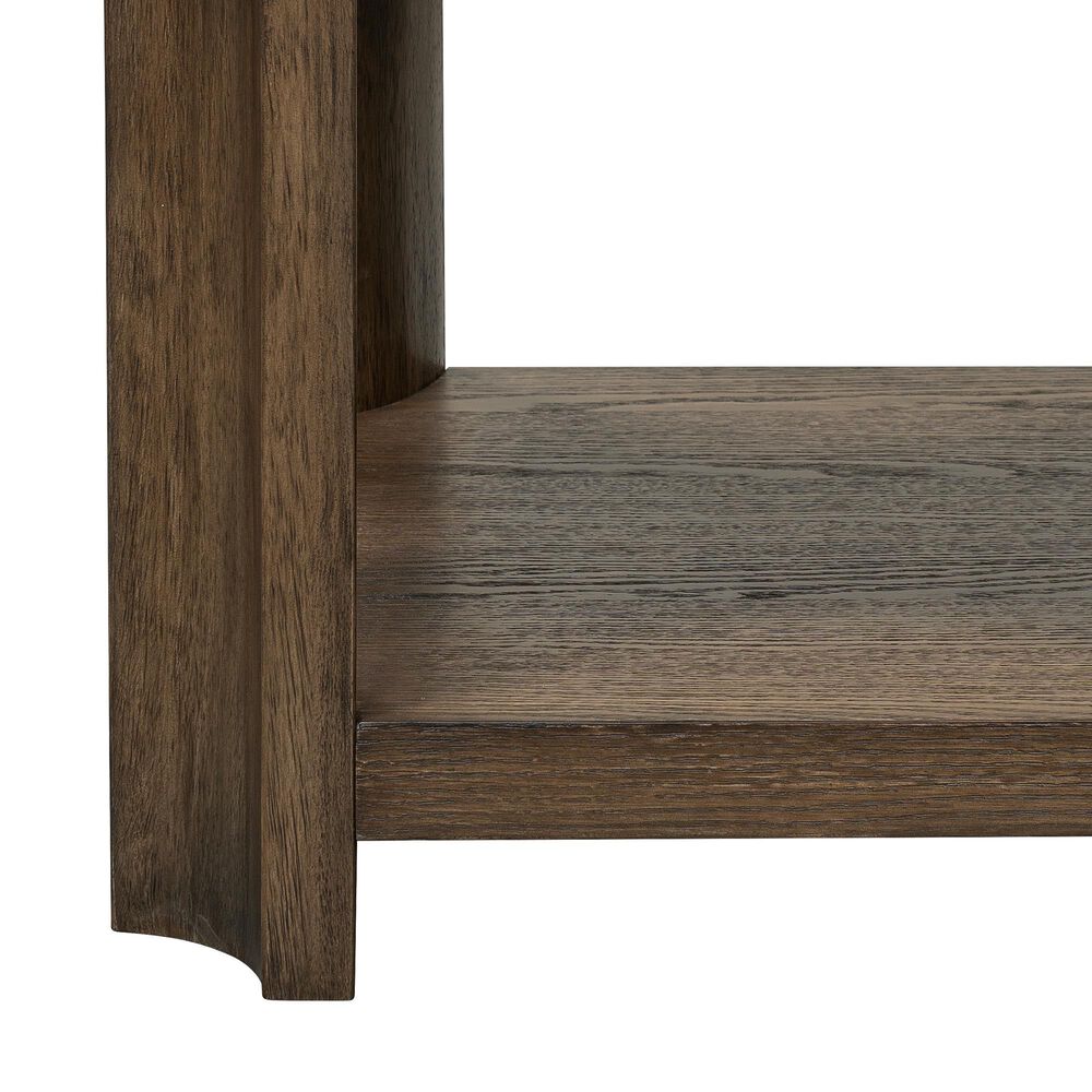 Bassett Mirror Company Griffin End Table in Graphite Oak, , large
