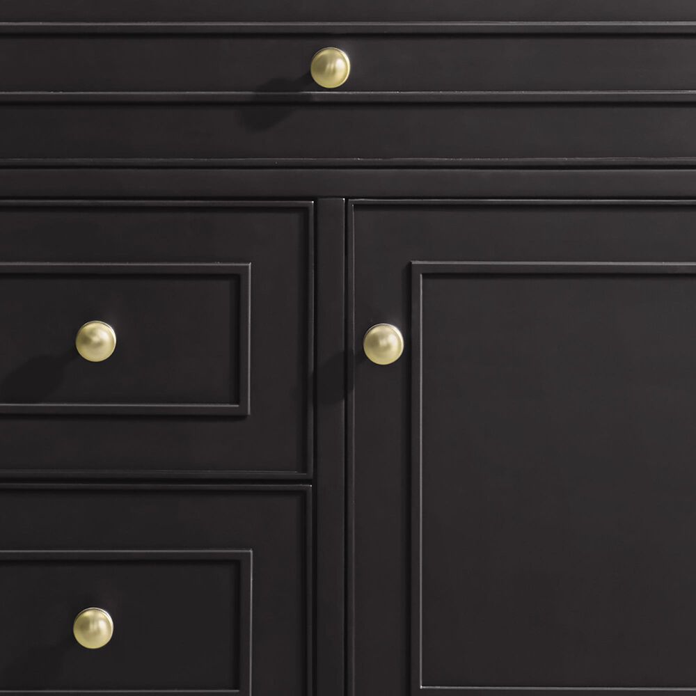 James Martin Vanities Lorelai 36&quot; Single Vanity in Black Onyx with 3 cm Parisien Bleu Quartz Top, , large