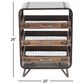 Uma Enterprises Industrial Chest in Brown and Gray, , large