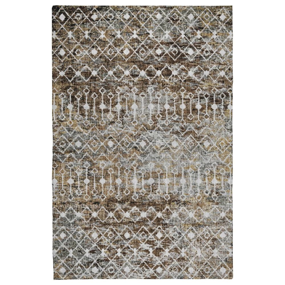 Dalyn Rug Company Lorenzo LN7 Brown 3" x 5" Area Rug, , large