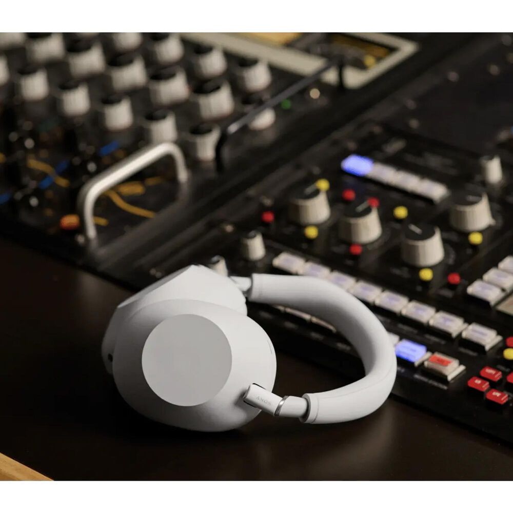 Sony Best Wireless Noise Canceling Over-Ear Headphones in Platinum Silver, , large