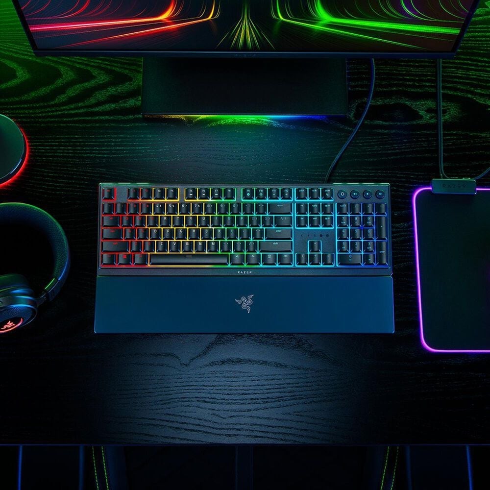 Razer Ornata V3 Mecha-Membrane Gaming Keyboard in Black, , large