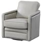 Italiano Furniture Gtowne Atlas Swivel Chair in Granite, , large