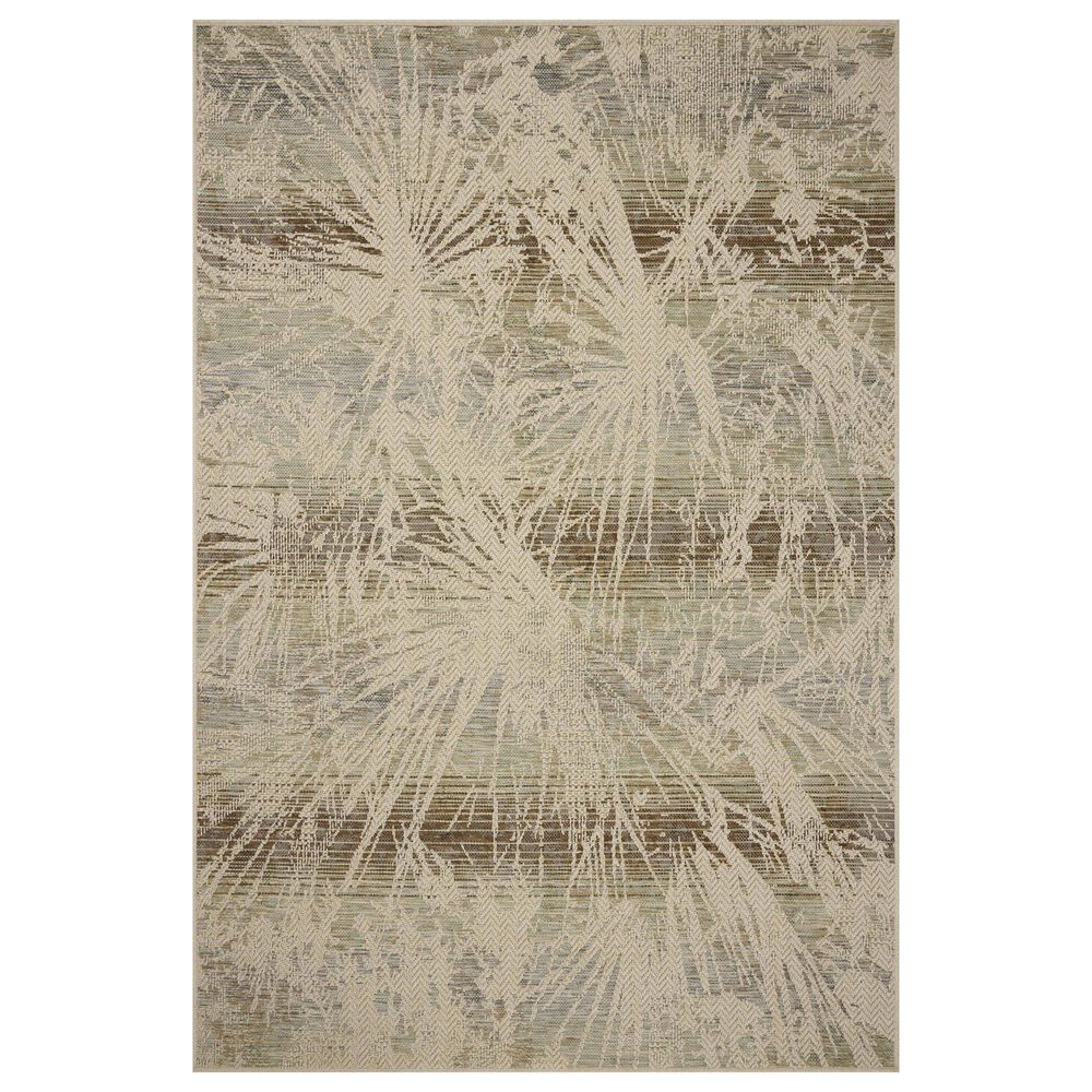 Loloi Saylor Ivory and Stone 7"6" x 10" Indoor/Outdoor Area Rug, , large