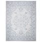 Safavieh Micro-Loop MLP504M 10" x 14" Light Blue and Ivory Area Rug, , large