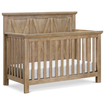 DaVinci Emory Farmhouse 4-in-1 Convertible Crib in Driftwood, , large