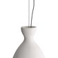 Golden Lighting Aethera 10" 1-Light LED Pendant in White Sandstone, , large
