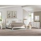Ashley Linnocreek 2-Drawer Nightstand in White and Warm Brown, , large