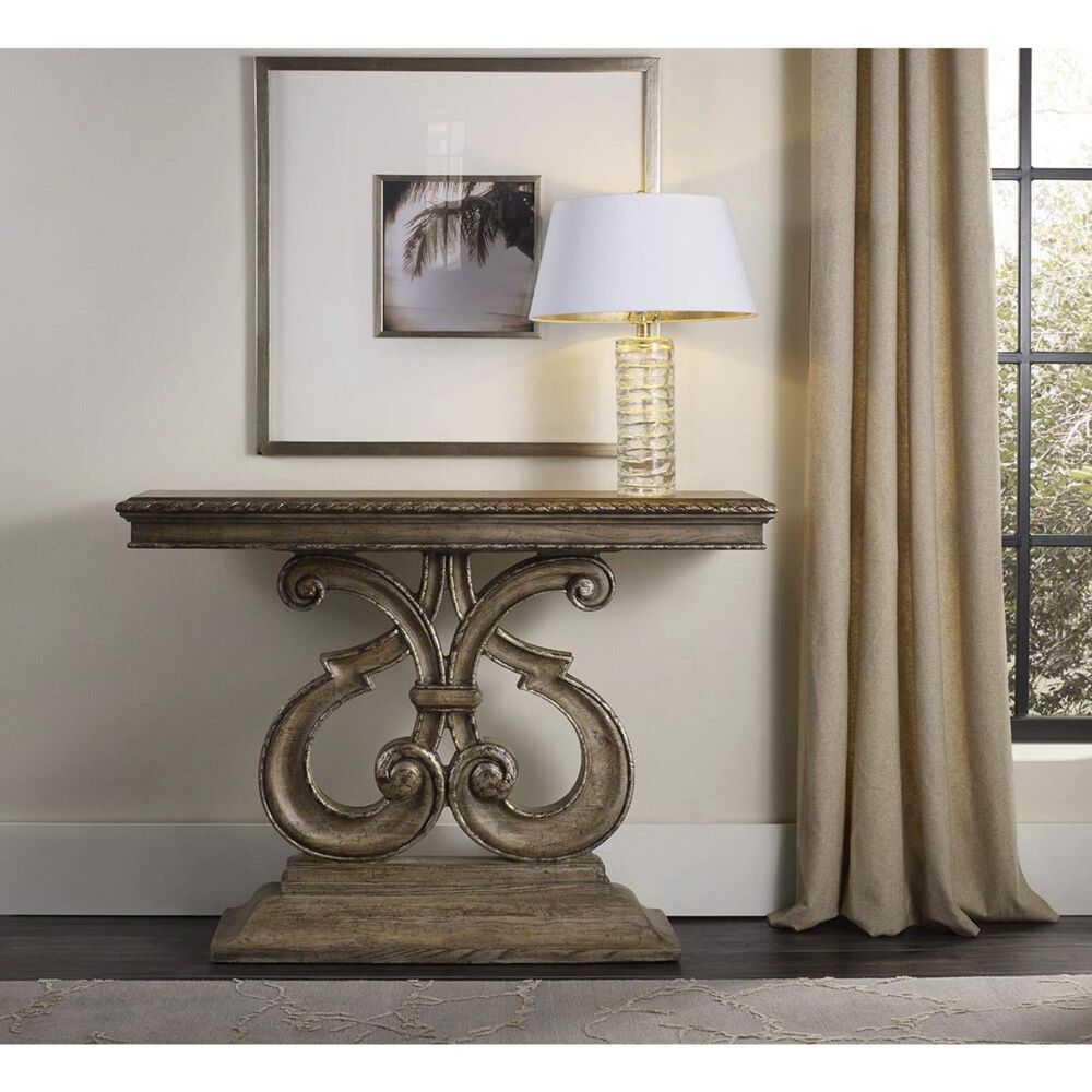 Hooker Furniture Solana Console Table in Light Caramel Latte, , large