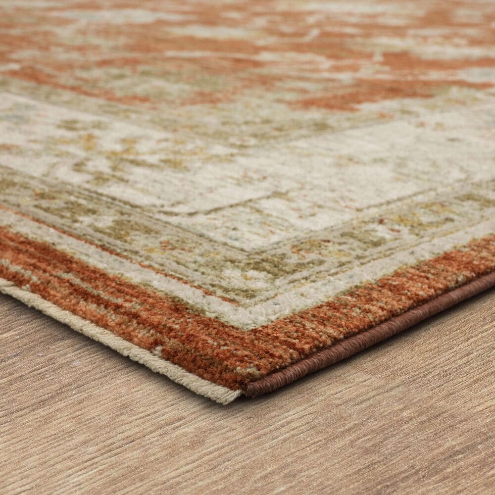 Karastan Adalia Iznik 10&#39; x 14&#39; Rust Area Rug, , large