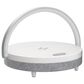 HOMLUX 4-in-1 LED Table Lamp with Portable Speaker and Wireless Charger in White and Gray, , large