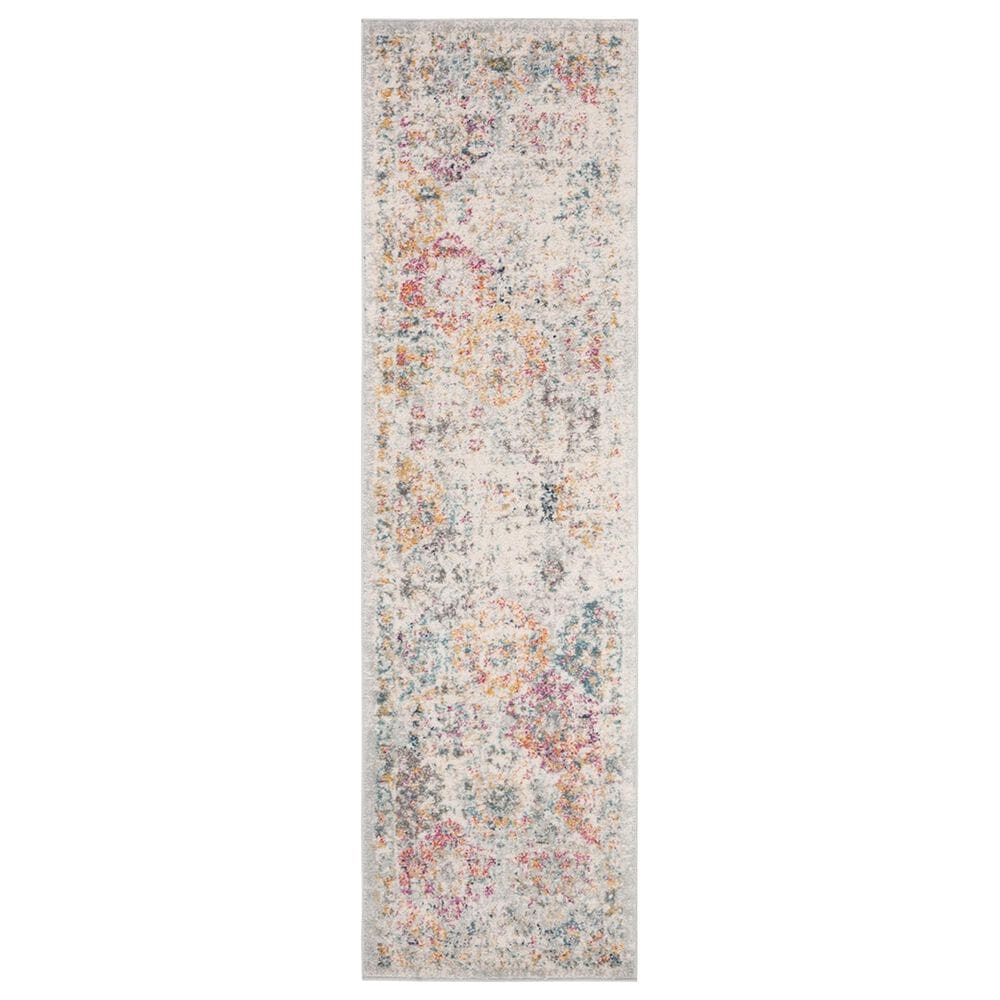 Safavieh Madison MAD611F 2"3" x 12" Grey and Gold Runner, , large