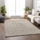 Dalyn Rug Company Bozeman BM4 Linen 3" x 5" Area Rug, , large