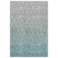 Dalyn Rug Company Lazio 3" x 5" Teal Area Rug, , large