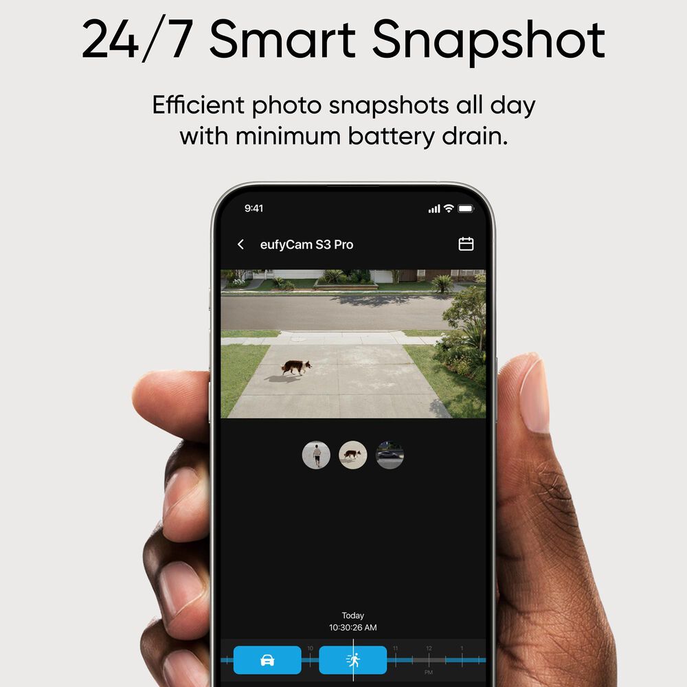 eufy S3 Pro Outdoor Wireless Add-On Camera in White, , large