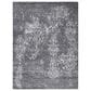 Nourison Silk Shadows 3"9" x 5"9" Graphite Area Rug, , large