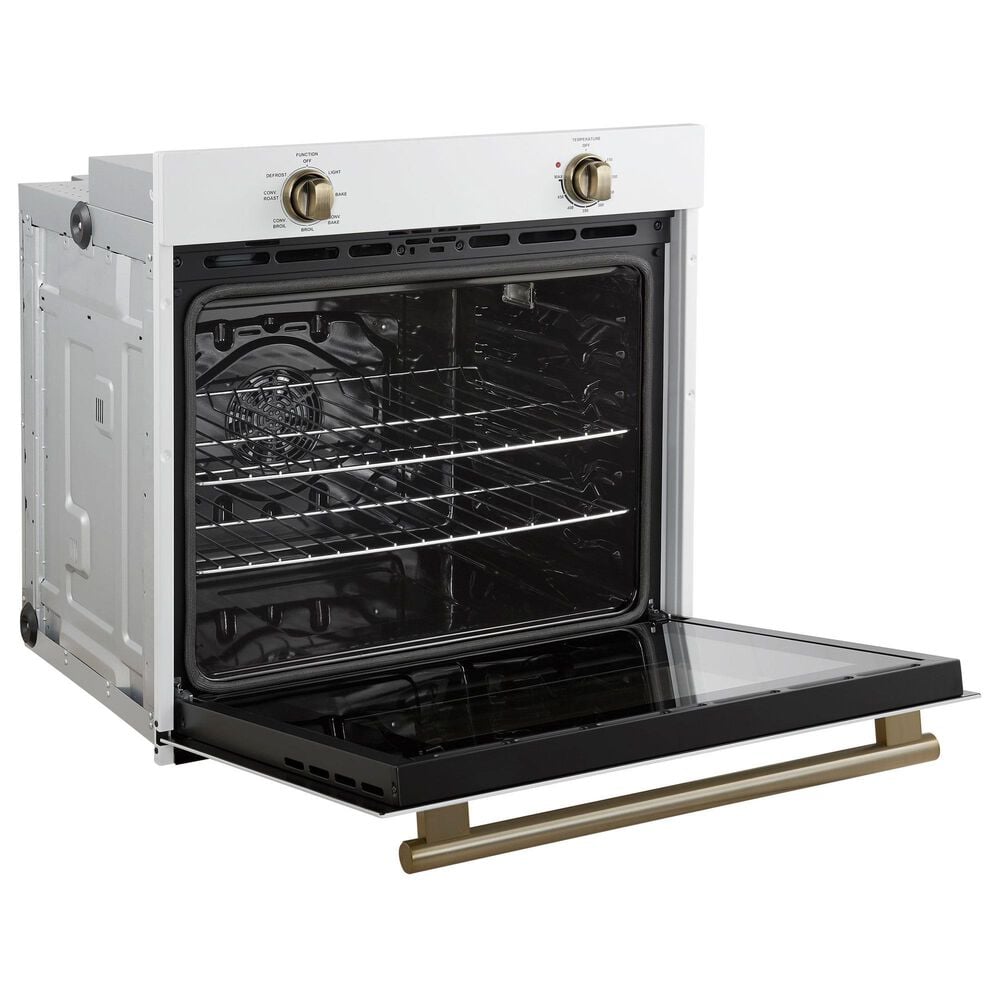 Forno Vomero 30" Single Electric Wall Oven in White, , large