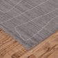 Feizy Lennox 5" x 8" Charcoal Area Rug, , large