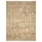 Nourison Heritage Vine HTV05 Charcoal 8" x 10" Area Rug, , large
