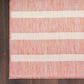 Nourison Positano POS03 Rainbow and Ivory 7" x 10" Indoor/Outdoor Area Rug, , large