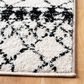 Safavieh Tulum TUL229B 12" x 15" Ivory and Black Area Rug, , large