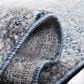 Safavieh Aston 2" x 17" Navy and Grey Runner, , large