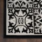 Nourison Aloha 2"8" x 4" Black White Indoor/Outdoor Area Rug, , large