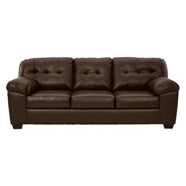 Signature Design by Ashley Donlen Stationary Sofa in Chocolate, , large