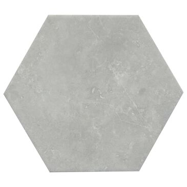 Emser Sterlina II Gray 8" x 10" Hexagon Porcelain Tile, , large