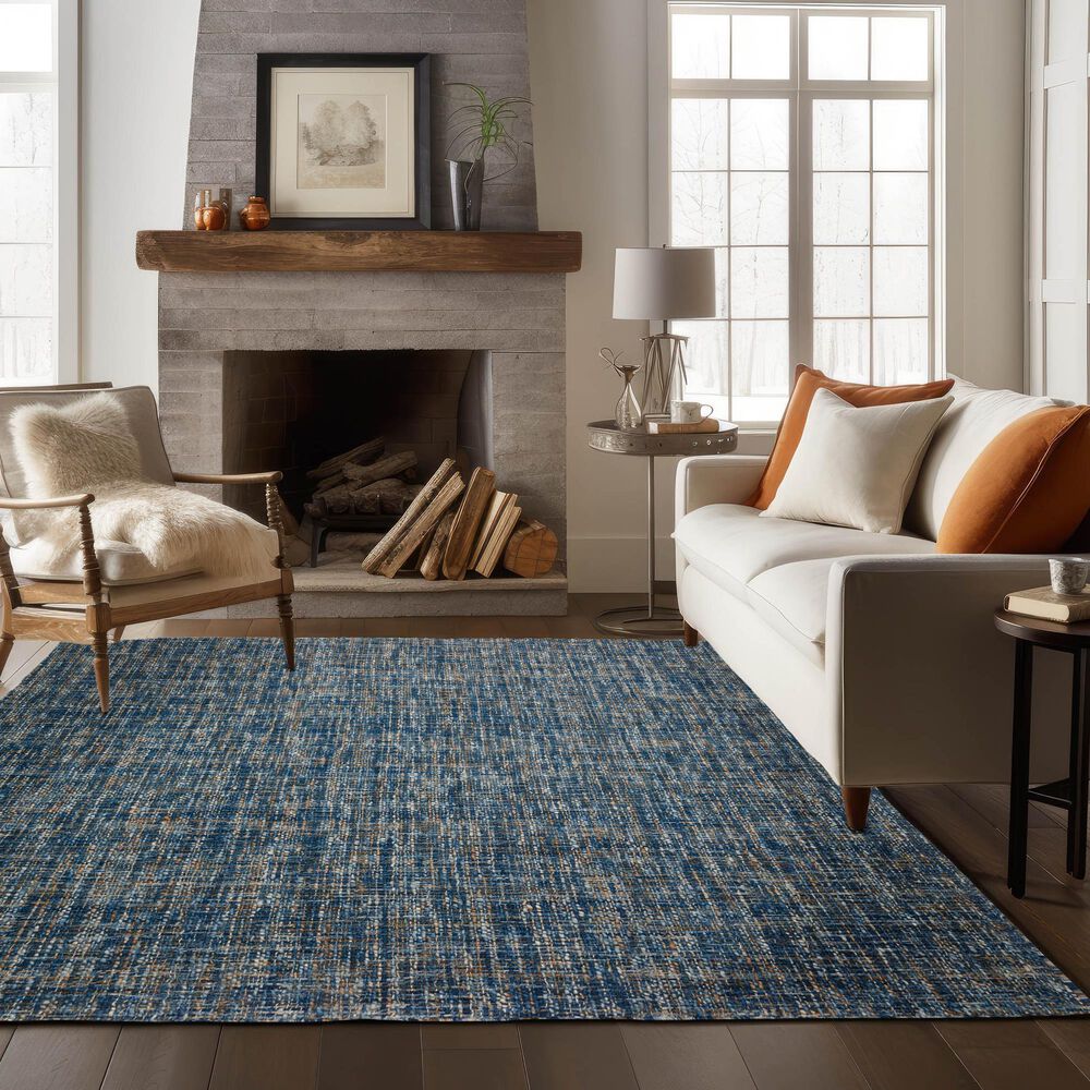 Dalyn Rug Company Abruzzo 9&#39; x 13&#39; Blue Area Rug, , large