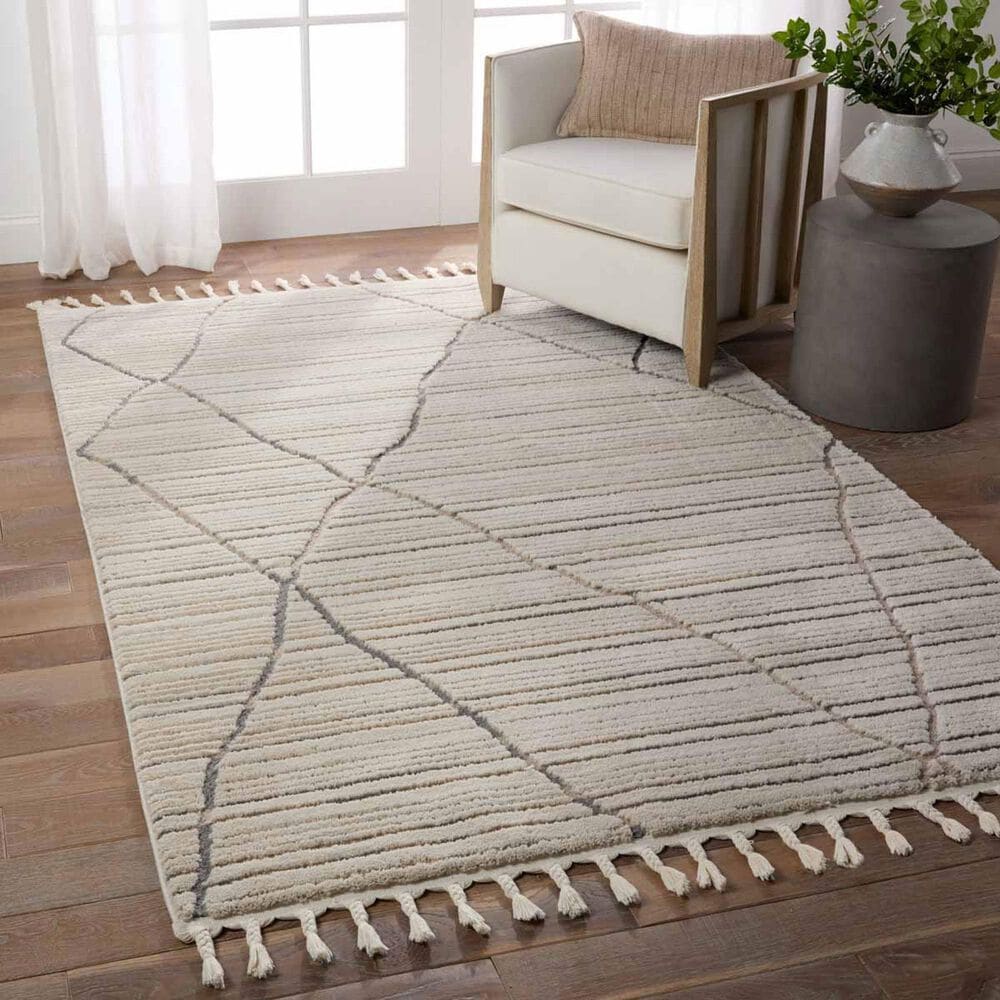 Jaipur Jaida Sachi Gray Morn 5&#39; x 7&#39; Area Rug, , large
