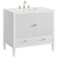 James Martin Vanities Myrrin 36" Vanity in Bright White with 3 cm White Zeus Quartz Top, , large