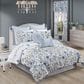 J. Queen New York Kourtney 4-Piece Full Comforter Set in Blue, , large