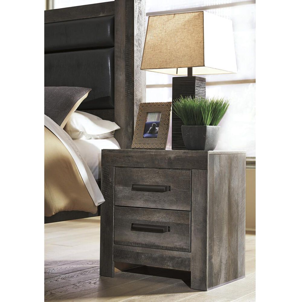 Signature Design by Ashley Wynnlow 2-Drawer Nightstand in Gray, , large